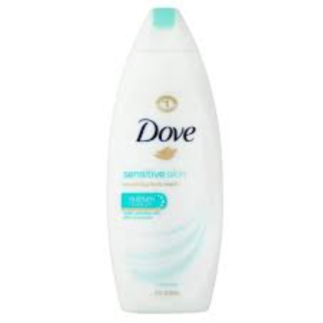 DOVE B/WASH SENSITIVE SKINE 650ML
